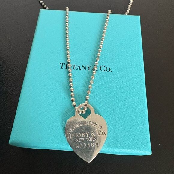 Tiffany & Co. Heart Tag Necklace - Picture 2 of 6